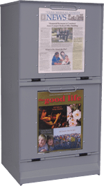 Newspaper rack